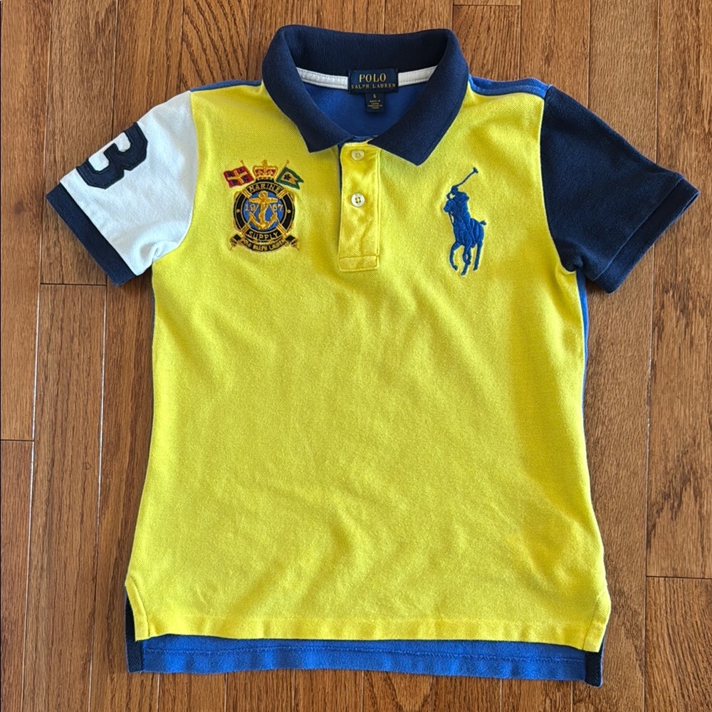 🎉Ralph Lauren- Short Sleeve Polo(Size 6)🎉